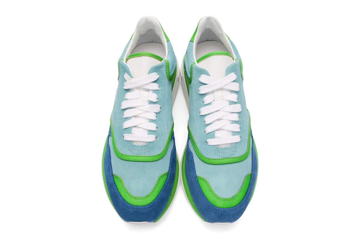 Sneakers "Blue/Green" | | Hypebeast