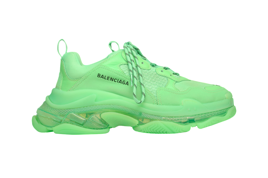 Balenciaga Triple S Green Online Sale, UP TO 61% OFF