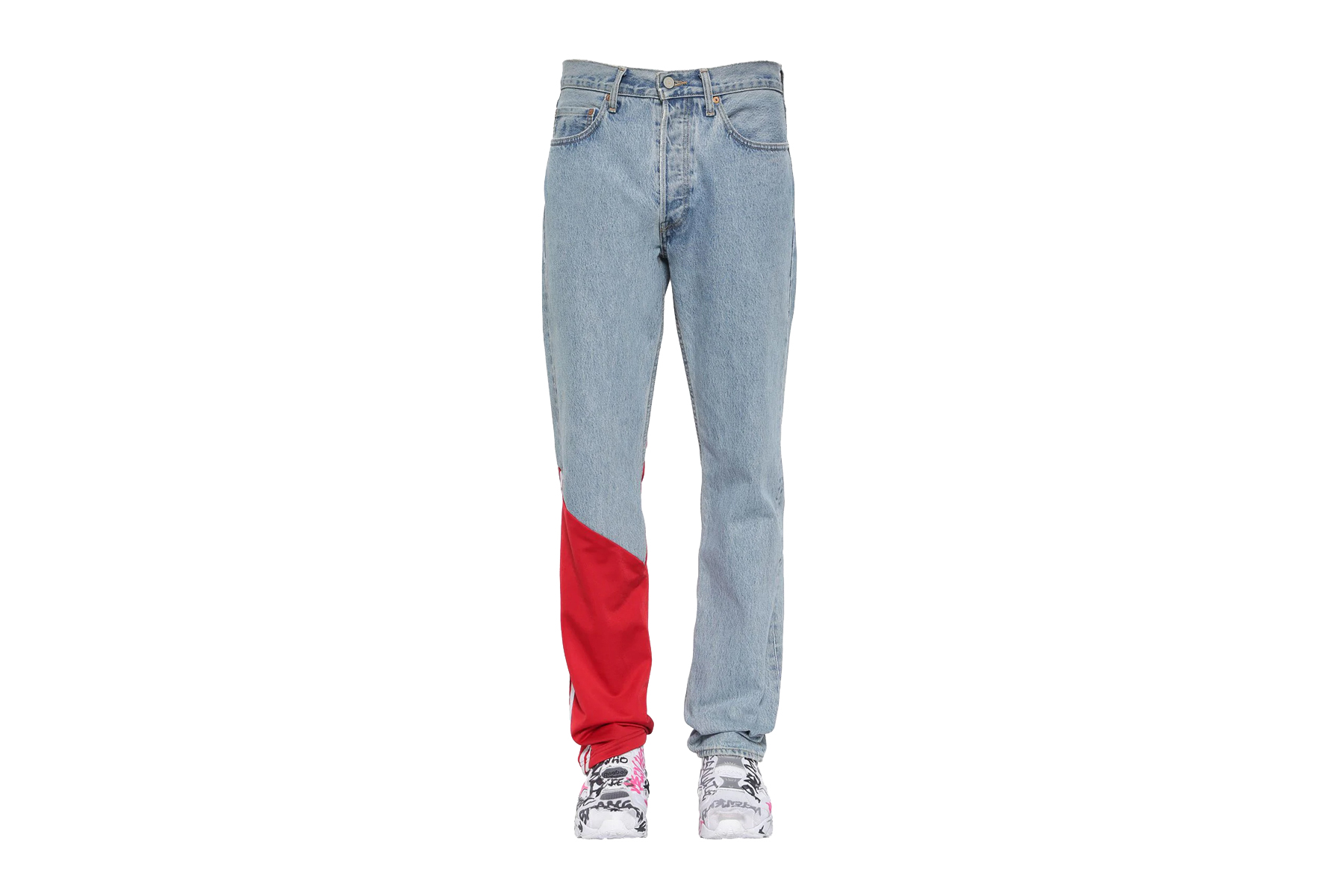 Vetements x Levi's Jersey Detail Denim Jeans Release | HYPEBEAST