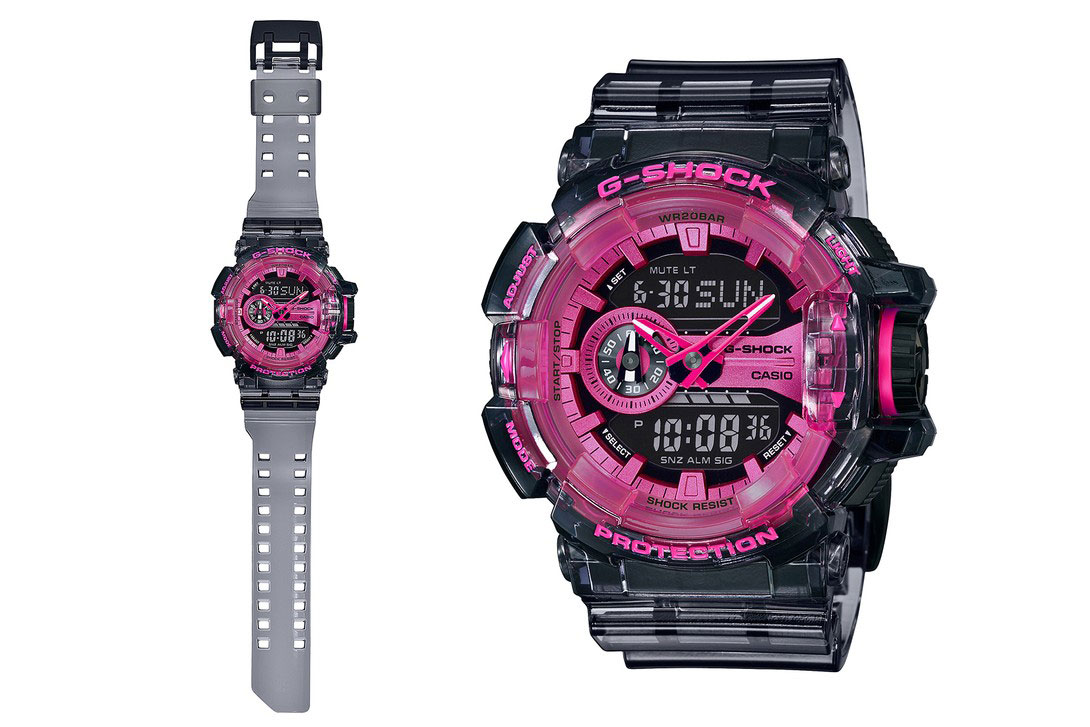 Casio G-SHOCK Transparent Watch Collection