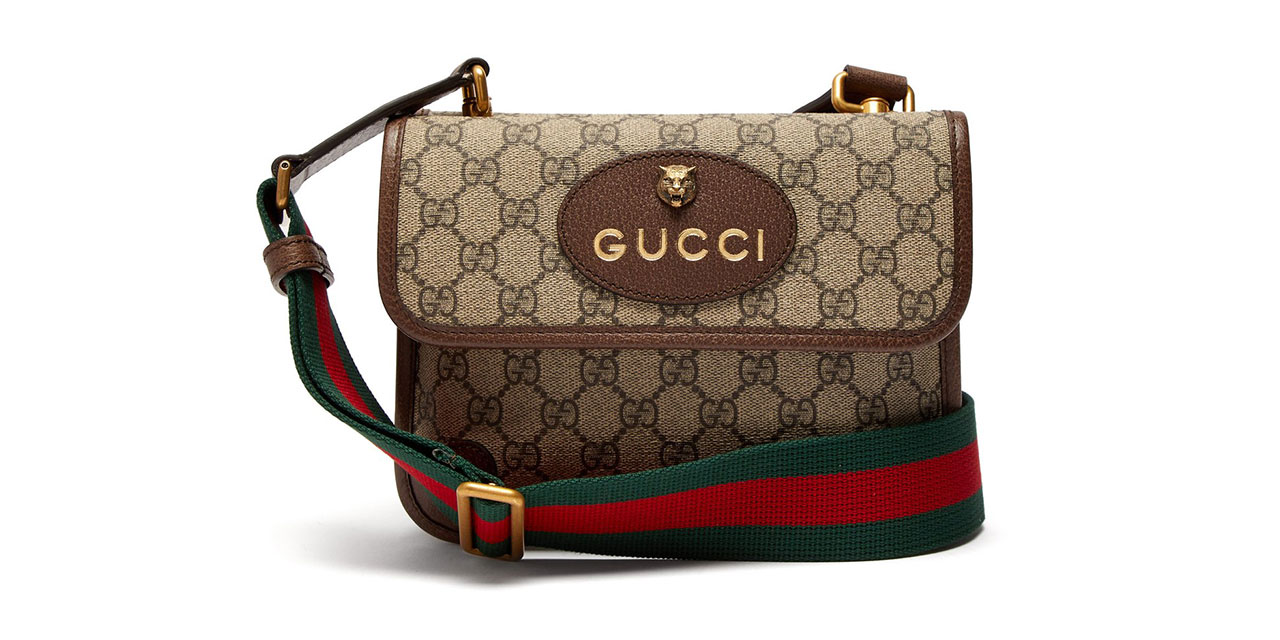 Gucci GG Supreme Messenger Bag, Drops