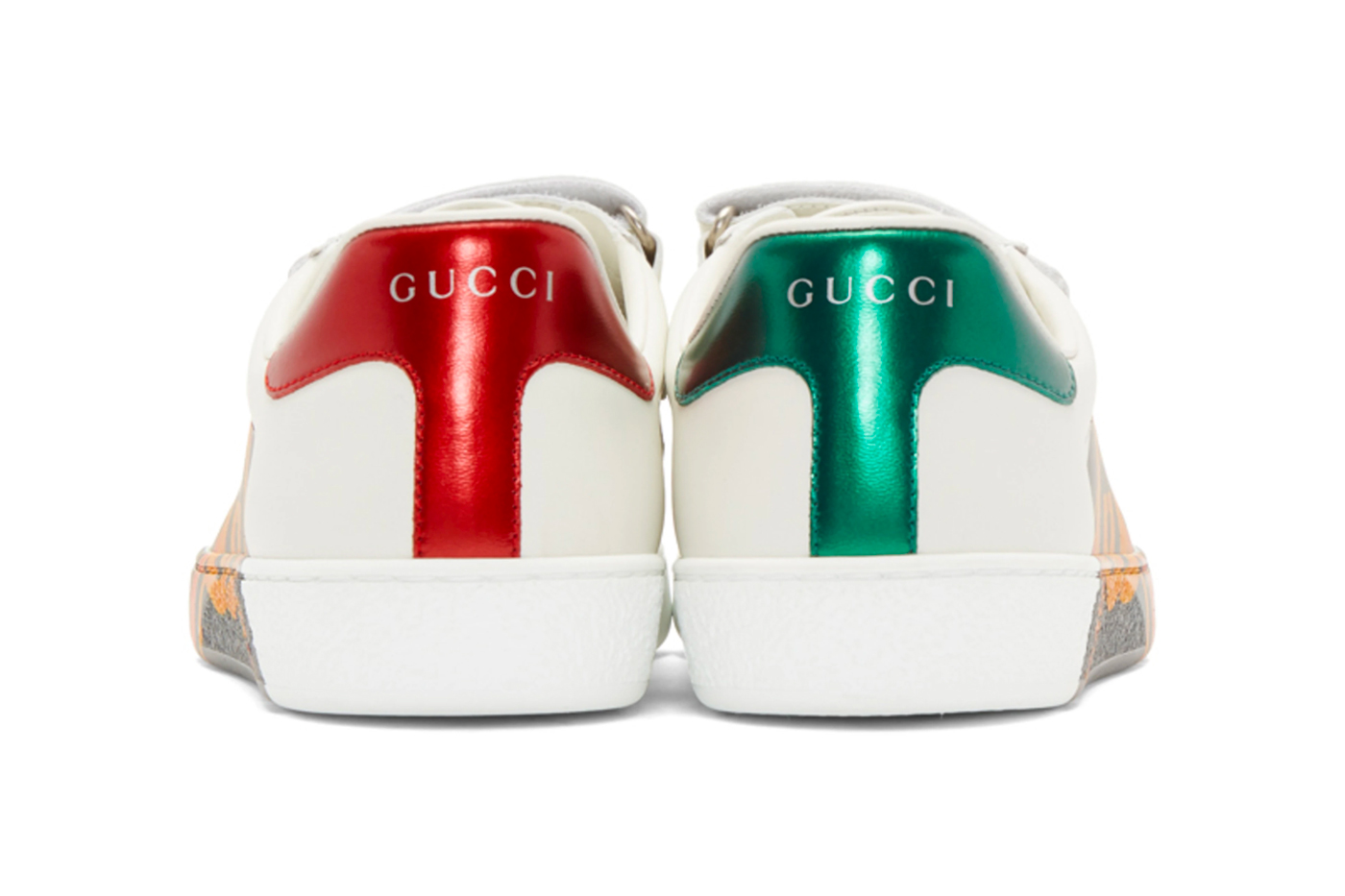 Gucci Velcro New Ace Sneakers | Drops 