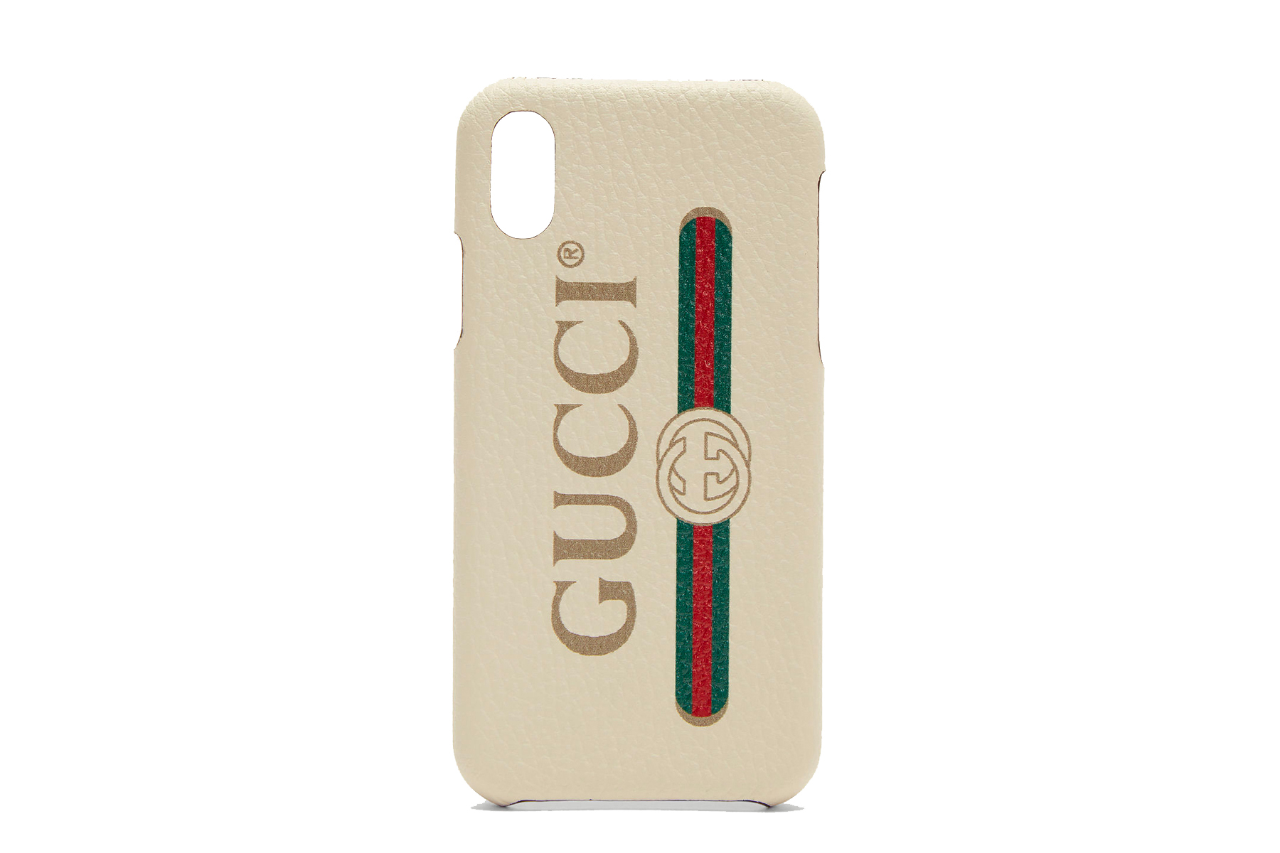 New Auth GUCCI iPhone Case Guccy Logo Phone #519696 Moon/Star