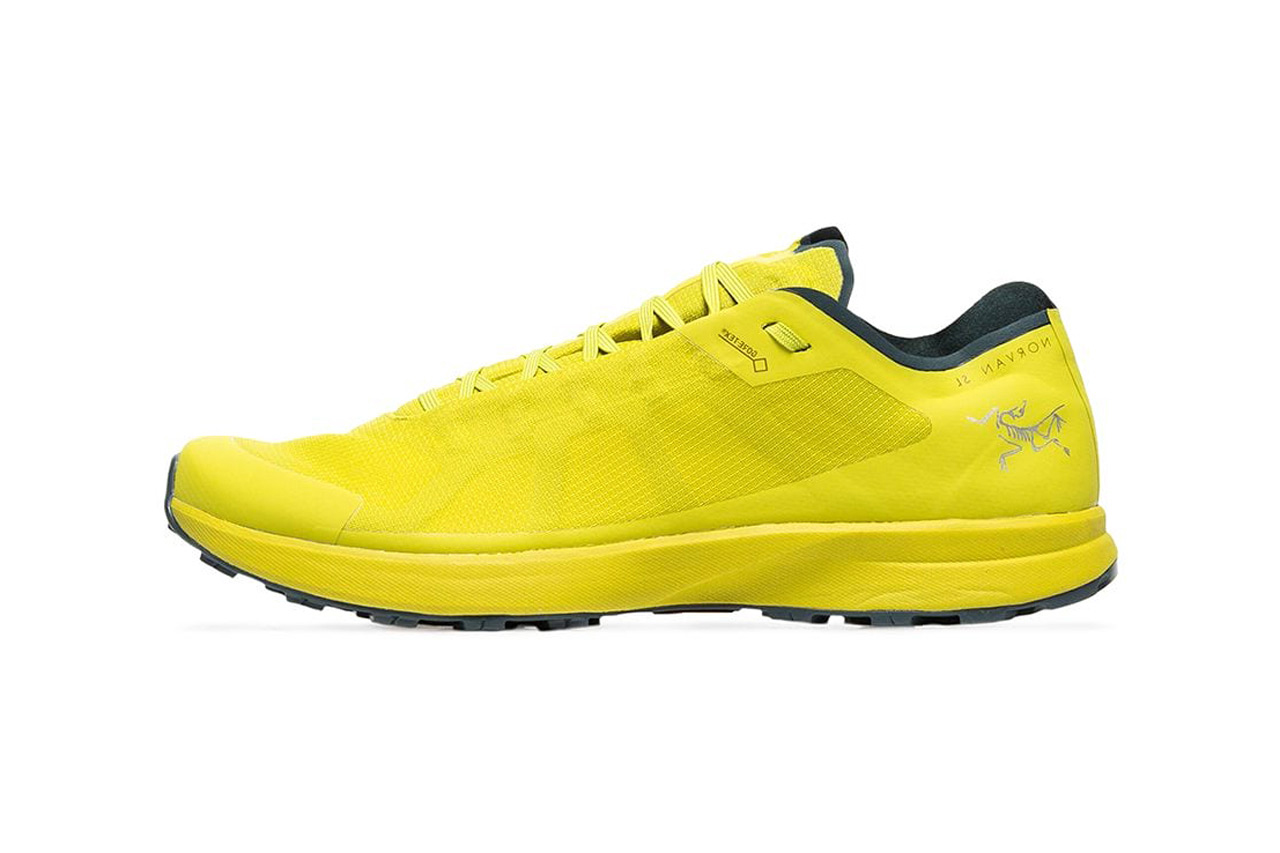 Arc'teryx Yellow Norvan SL GTX Gore Tex Low-Top Sneakers