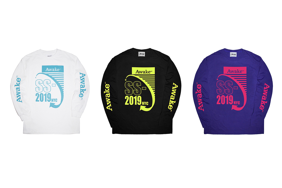 Awake NY Spring 2019 Teaser Capsule Collection hoodies sweatshirts graphics release info price date stockist drop 