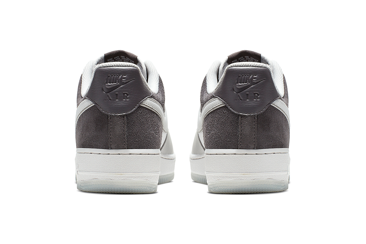 Pre-owned Nike Air Force 1 Low '07 Lv8 Grey Suede In Wolf Grey