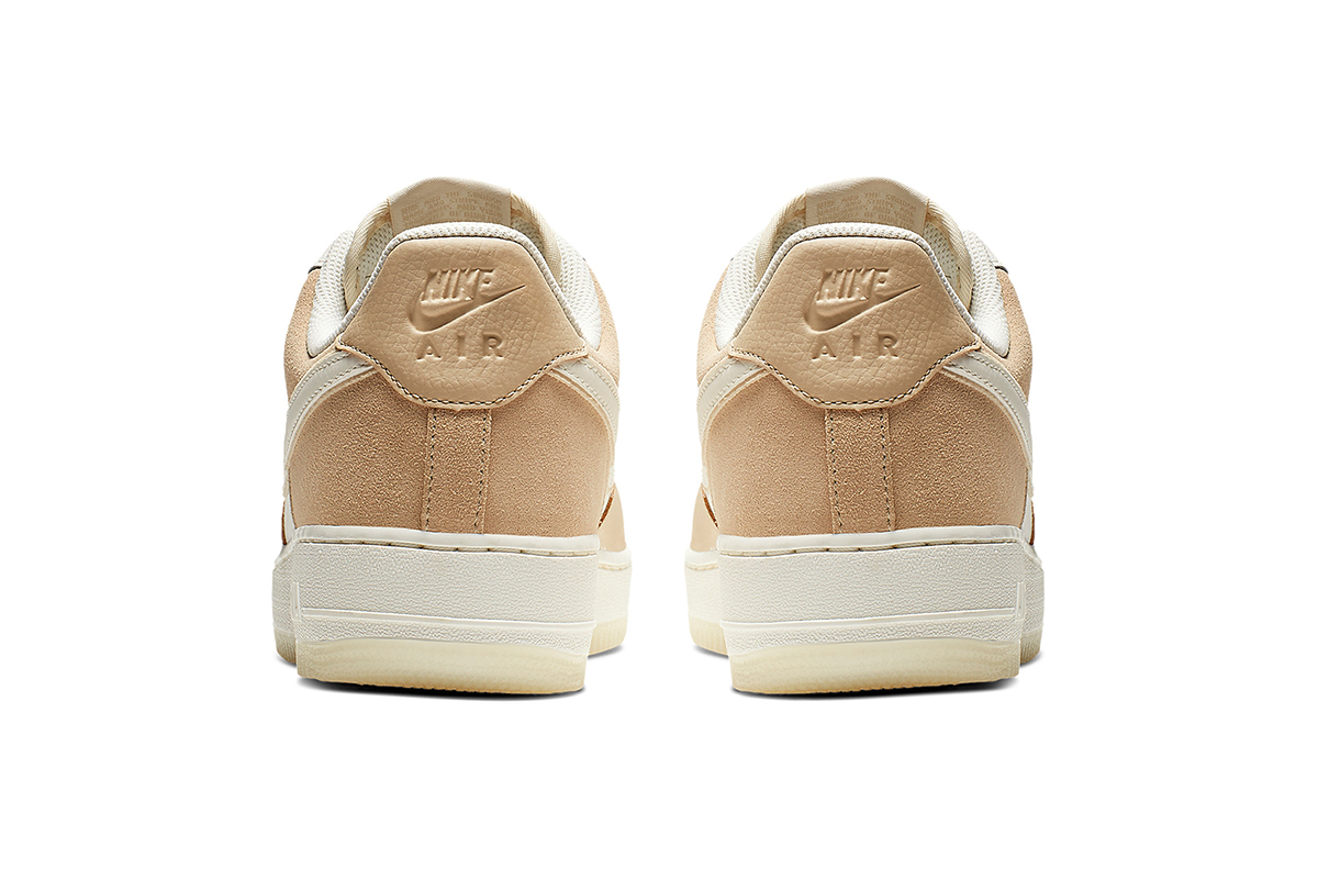 nike air force 1 '07 lv8 suede trainers in beige