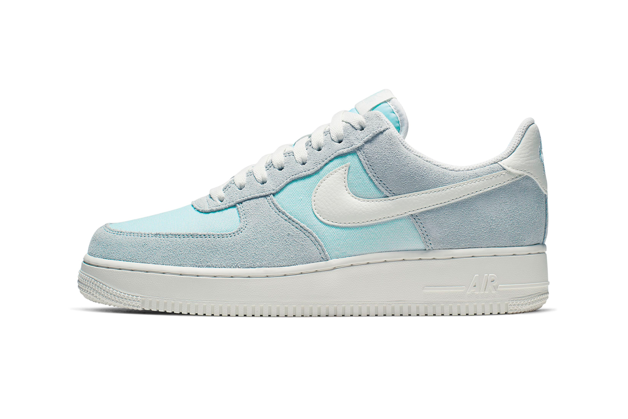 Nike Air Force 1 Low Icy Colorway Release Info sneakers shoes Ghost Aqua Sail