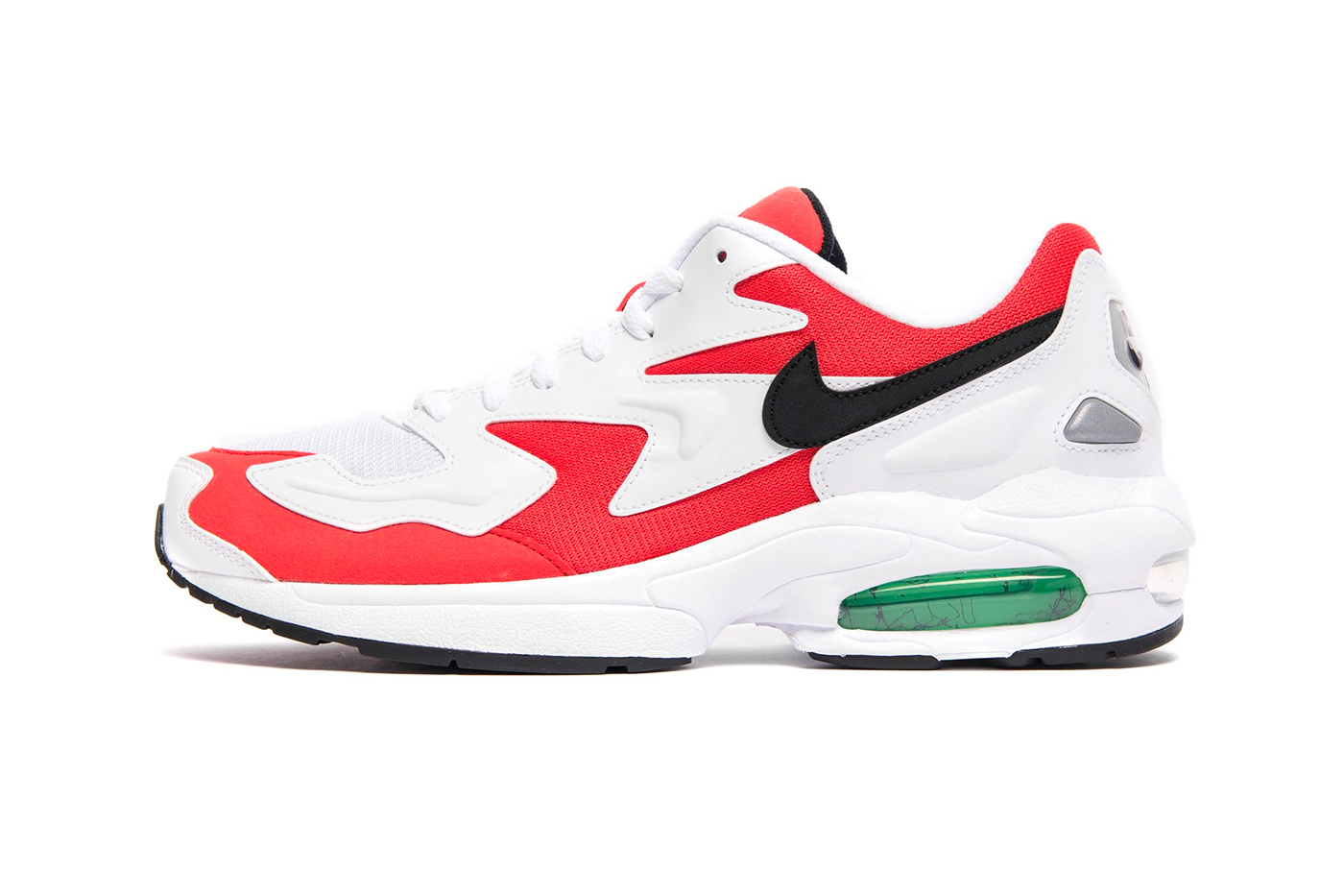 Nike Air Max 2 Light Habanero Red Release Info AO1741-101 white red