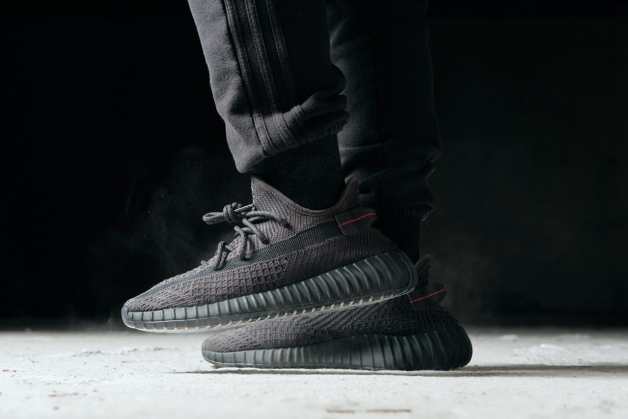 reflective and non reflective yeezy