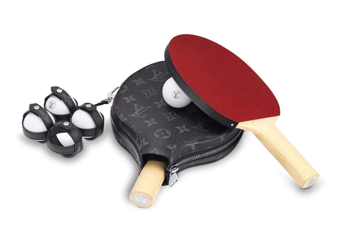 Louis Vuitton on X: Professional table-tennis paddles and balls, with an  exclusive #LouisVuitton Monogram case, make for the perfect sporty gift  this holiday season. Find them in store and at    /