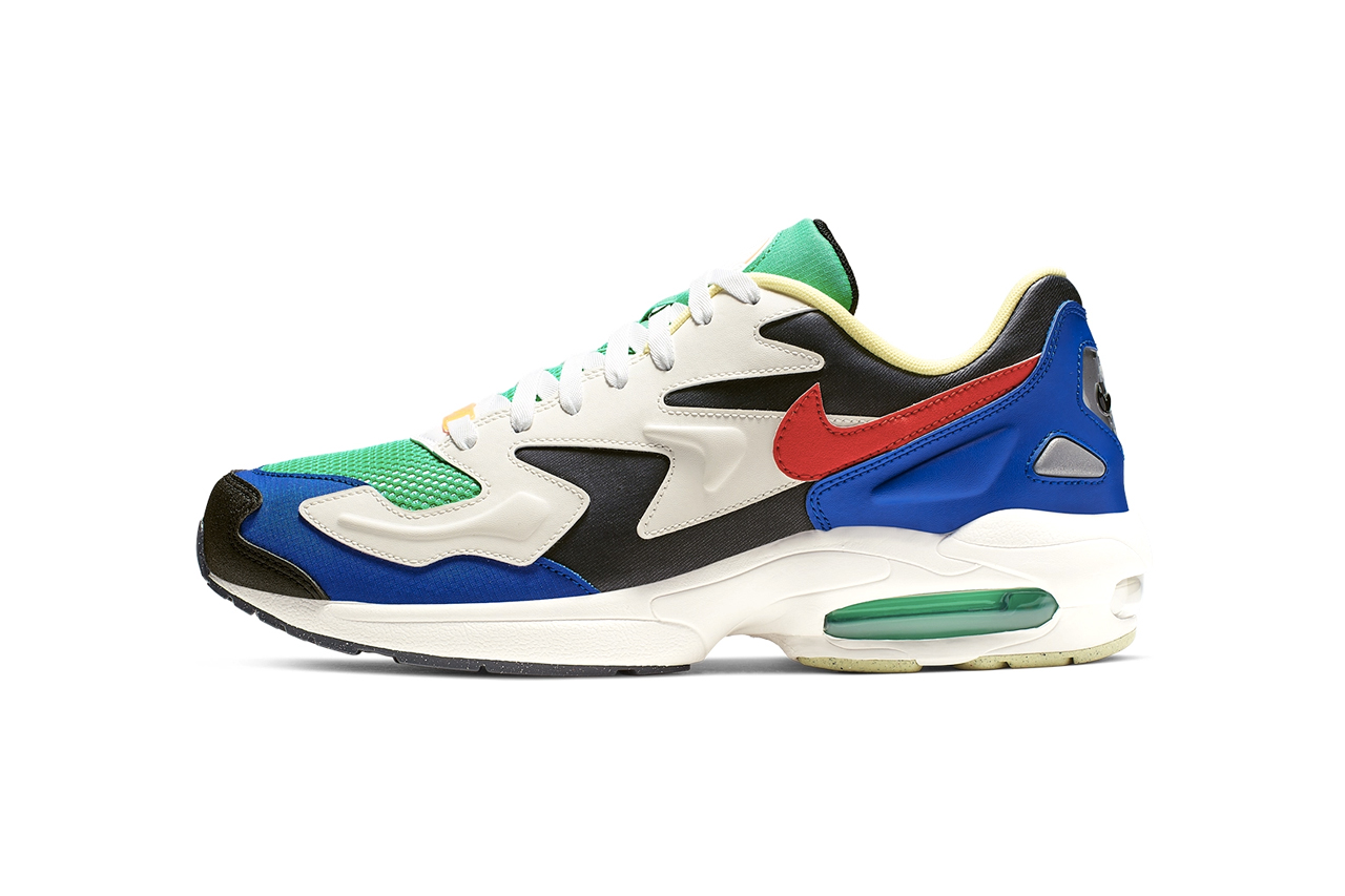 Athletic area Clam Nike Air Max2 Light "Habanero Red/Armory Navy" | Hypebeast