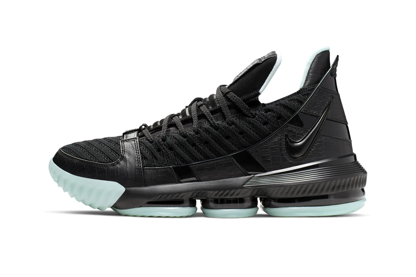 Nike LeBron 16 "Glow" glow-in-the-dark black shoes kicks sneakers nba basketball friends & Family 