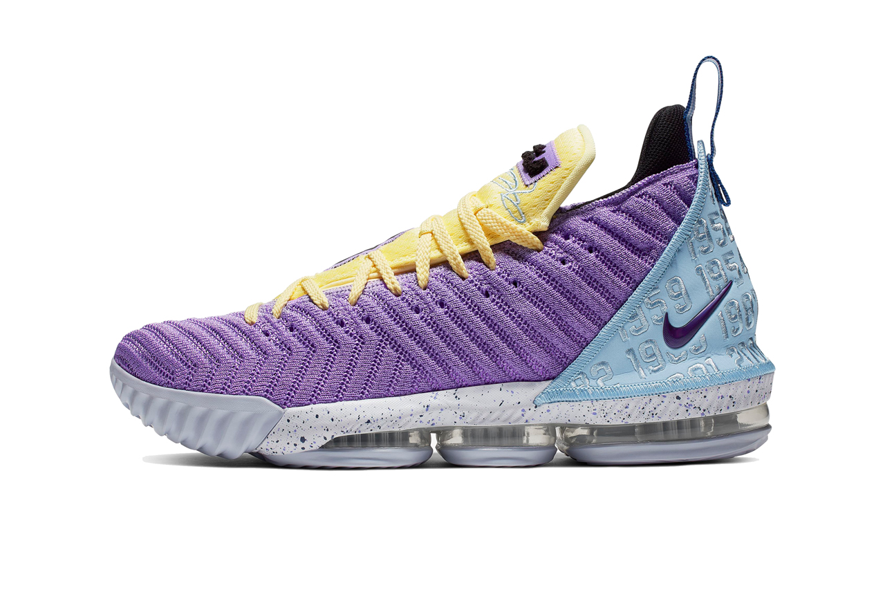 purple lebron sneakers