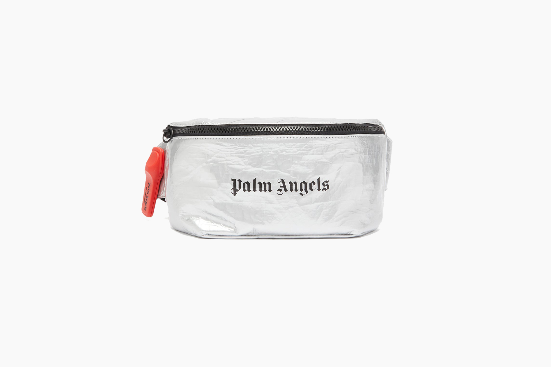 PALM ANGELS Logo-print reflective belt bag Price | Drops | Hypebeast