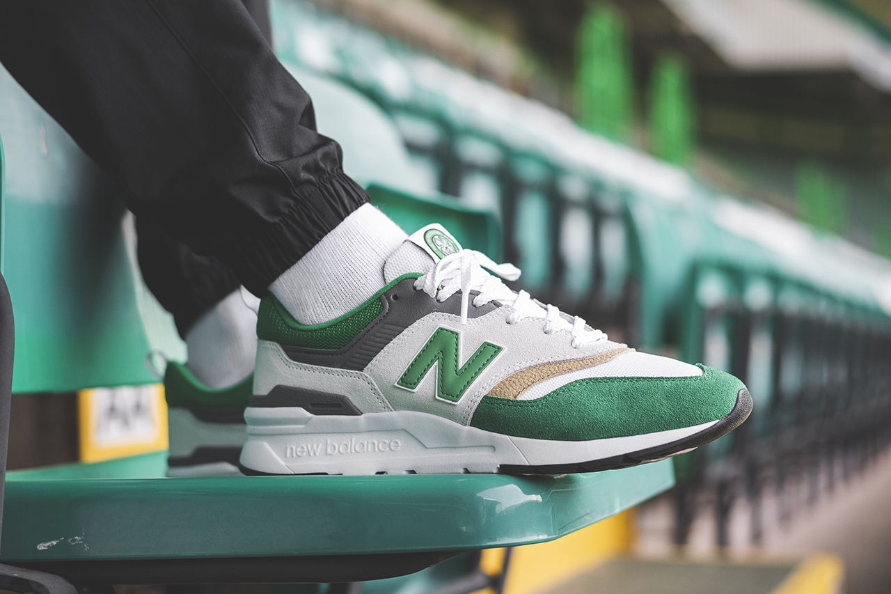 celtic treble treble football club new balance 997h release information First Look buy cop purchase details new soccer scottish scotland spl