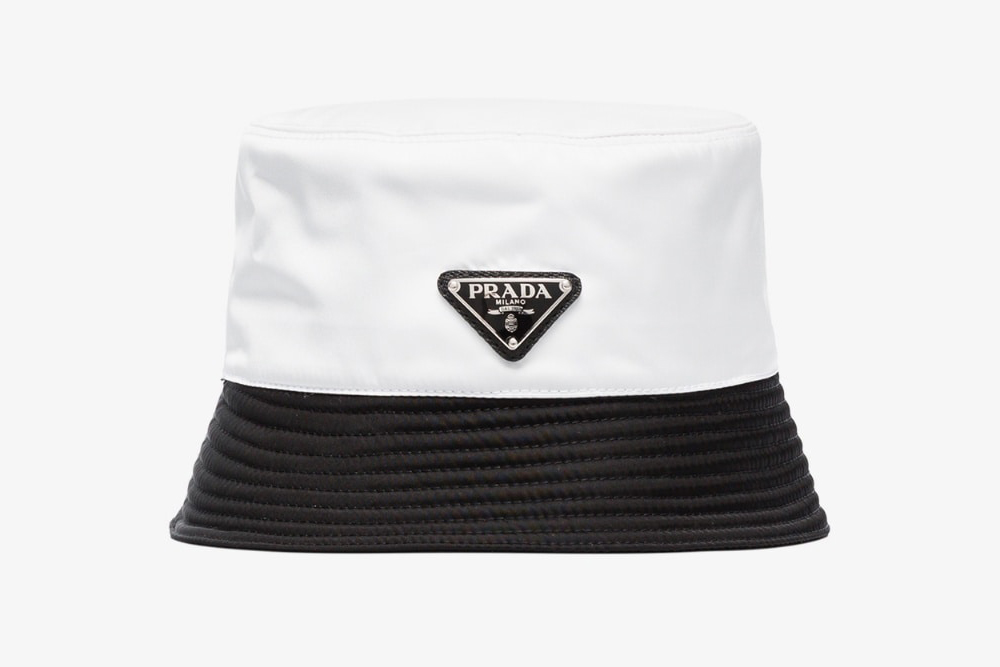 Prada Two-Tone Bucket Hat @ Browns Fashion | Hypebeast