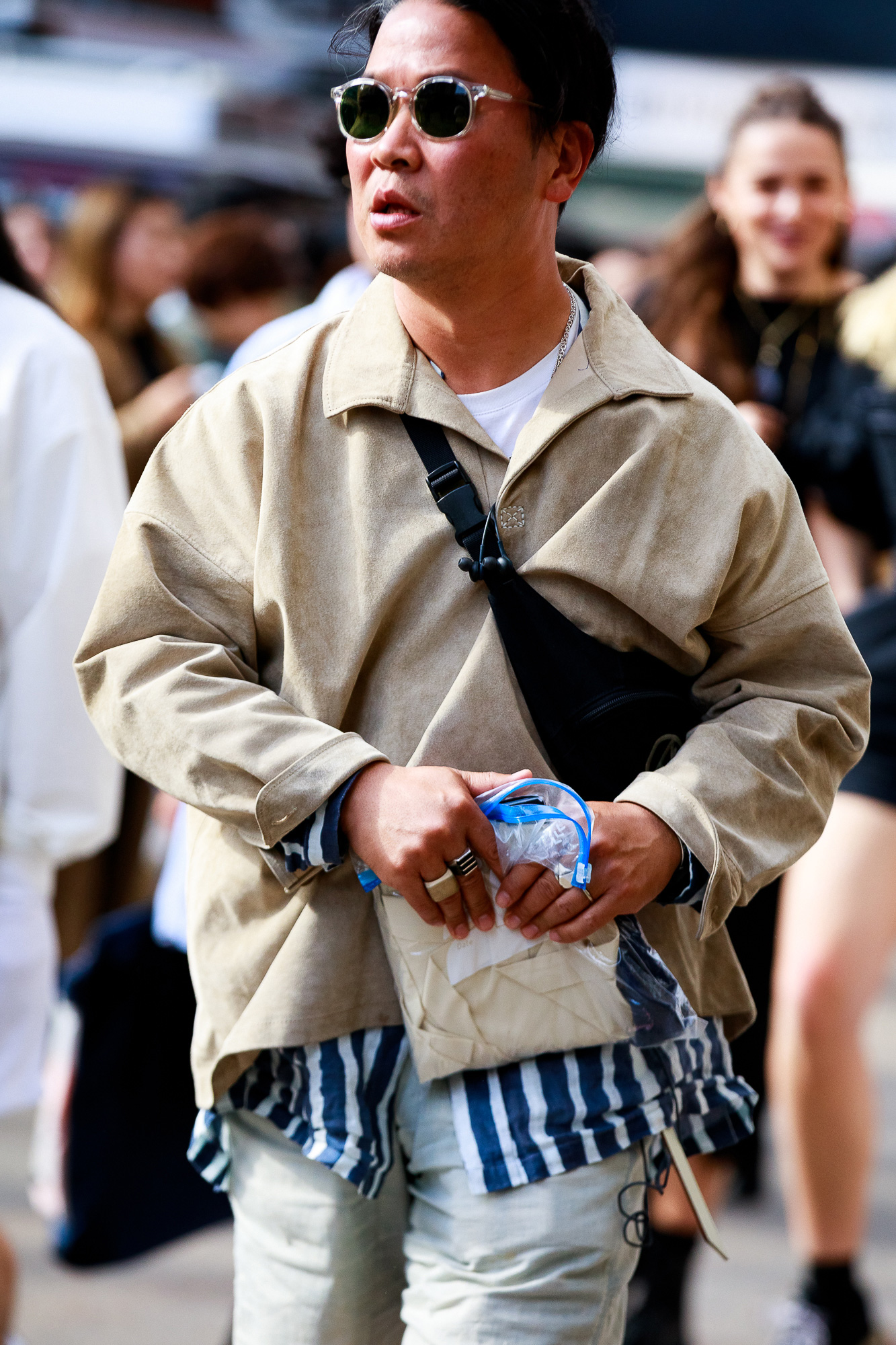 London Fashion Week Men's Spring/Summer 2020 SS20 Street Style Streetsnaps Menswear Photography Missoni Our Legacy Kiko Kostadinov Samuel Ross A-COLD-WALL* ASICS Dries Van Noten