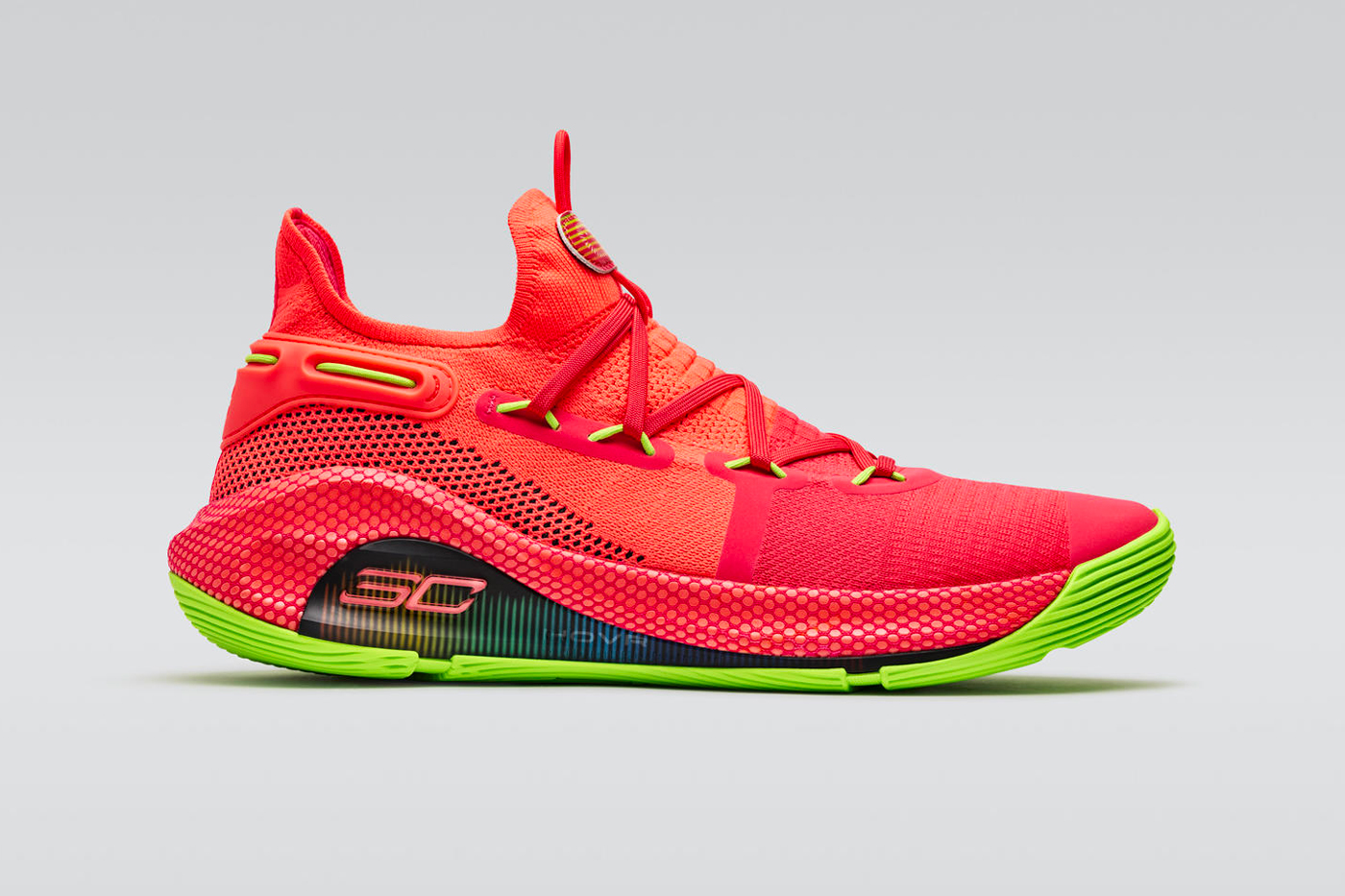 curry 6 neon green