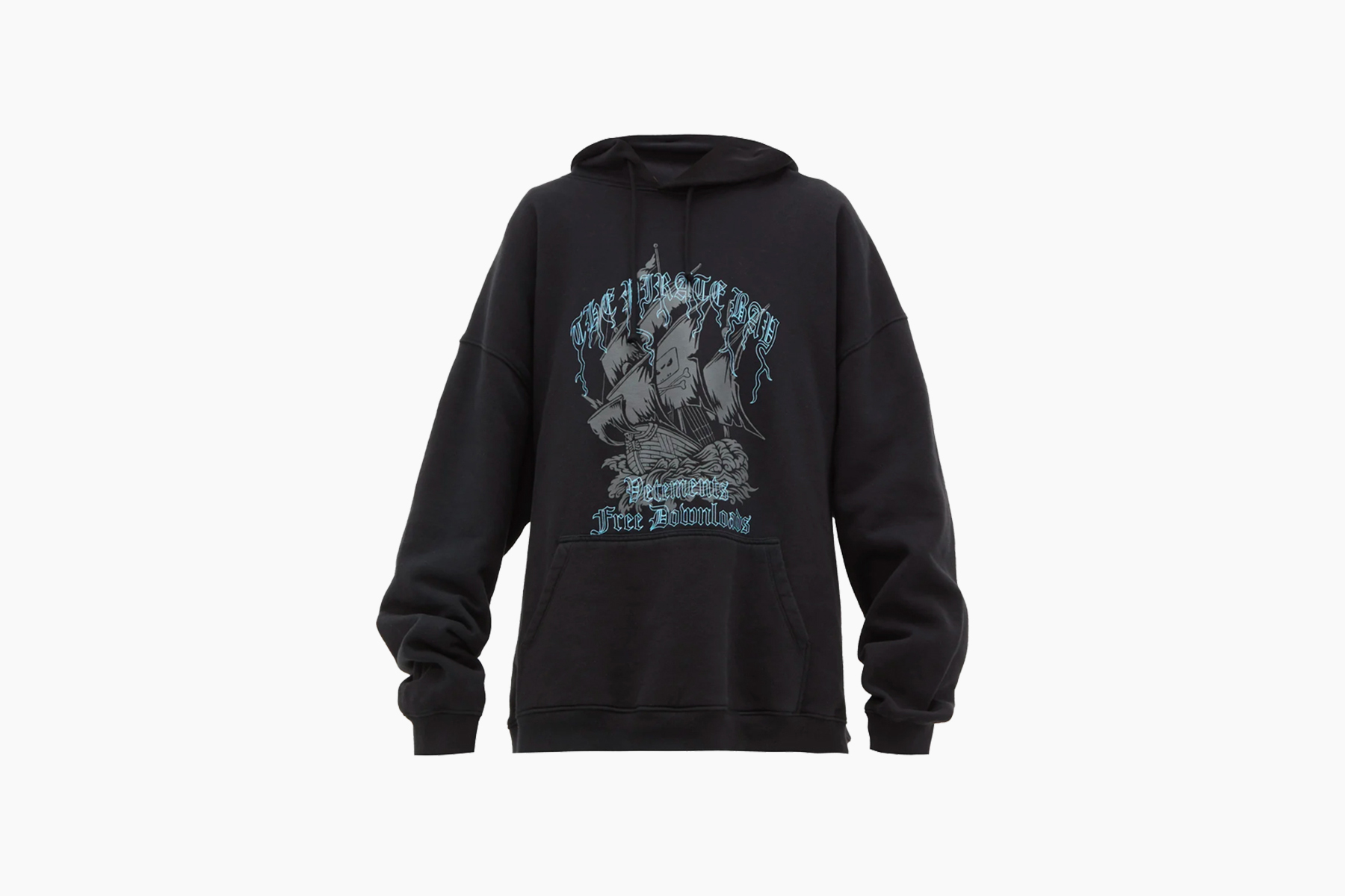 Vetements The Pirate Bay Hoodie Release 