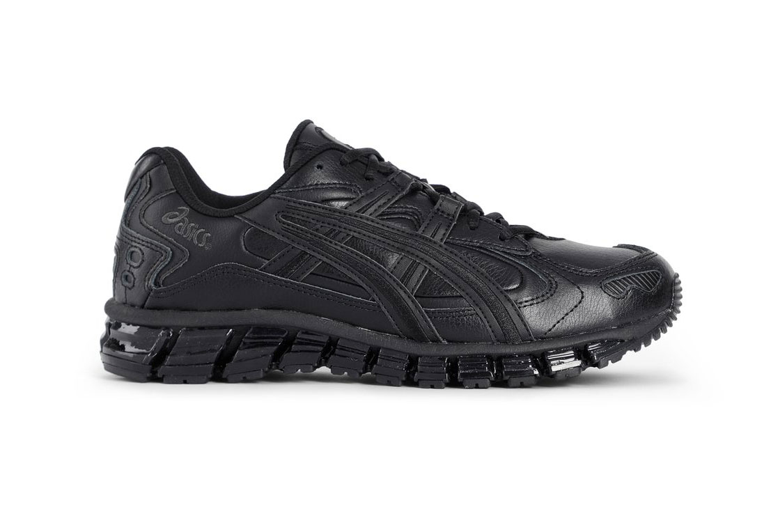 ASICS GEL-KAYANO 5 360 "Triple Black" Release black sneakers runners antonioli
