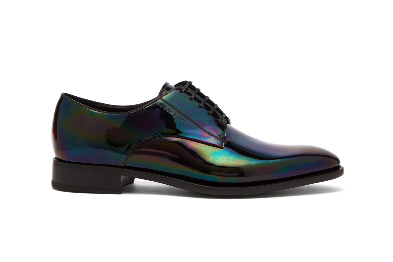 Givenchy Iridescent Leather Derby Shoe Release | Hypebeast
