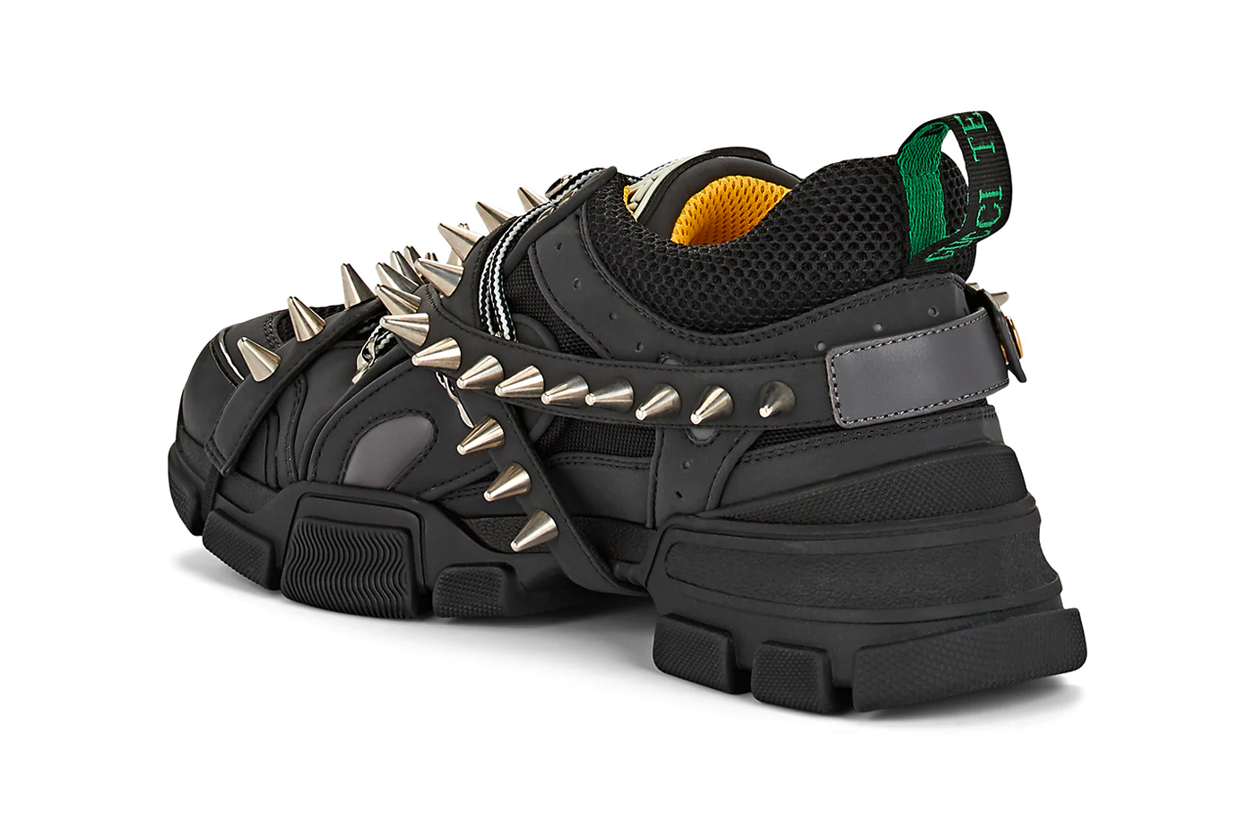 Spiked Canvas Sneakers "Black" | Drops | Hypebeast