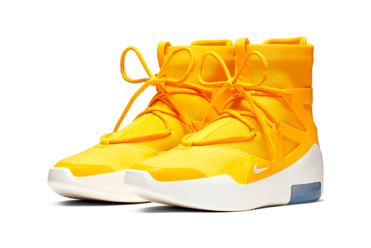 nike air yellow sneakers