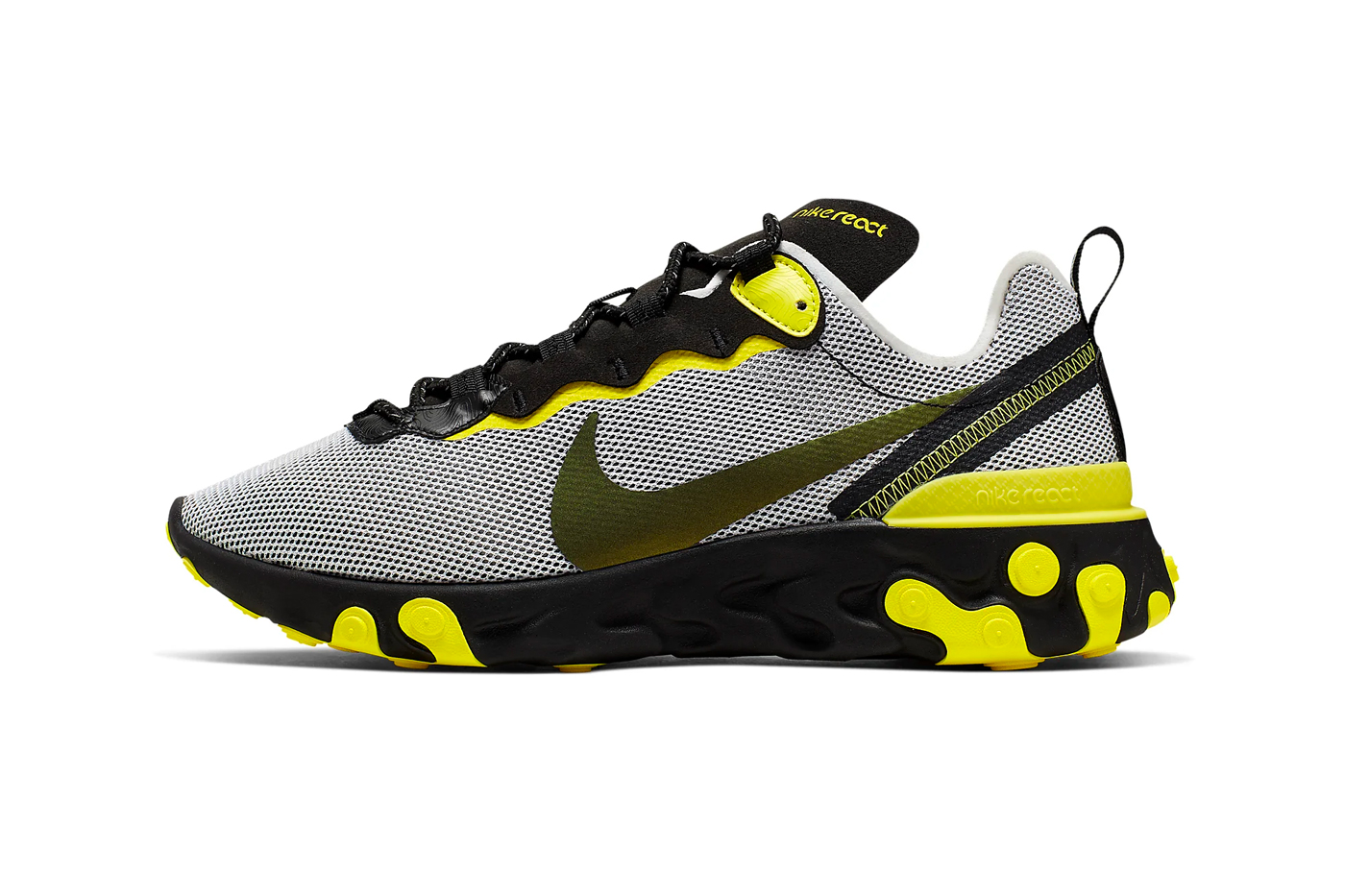 Nike React 55 "Dynamic Yellow" Release Info