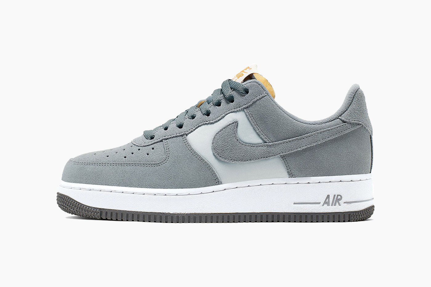 gray suede nike air force 1