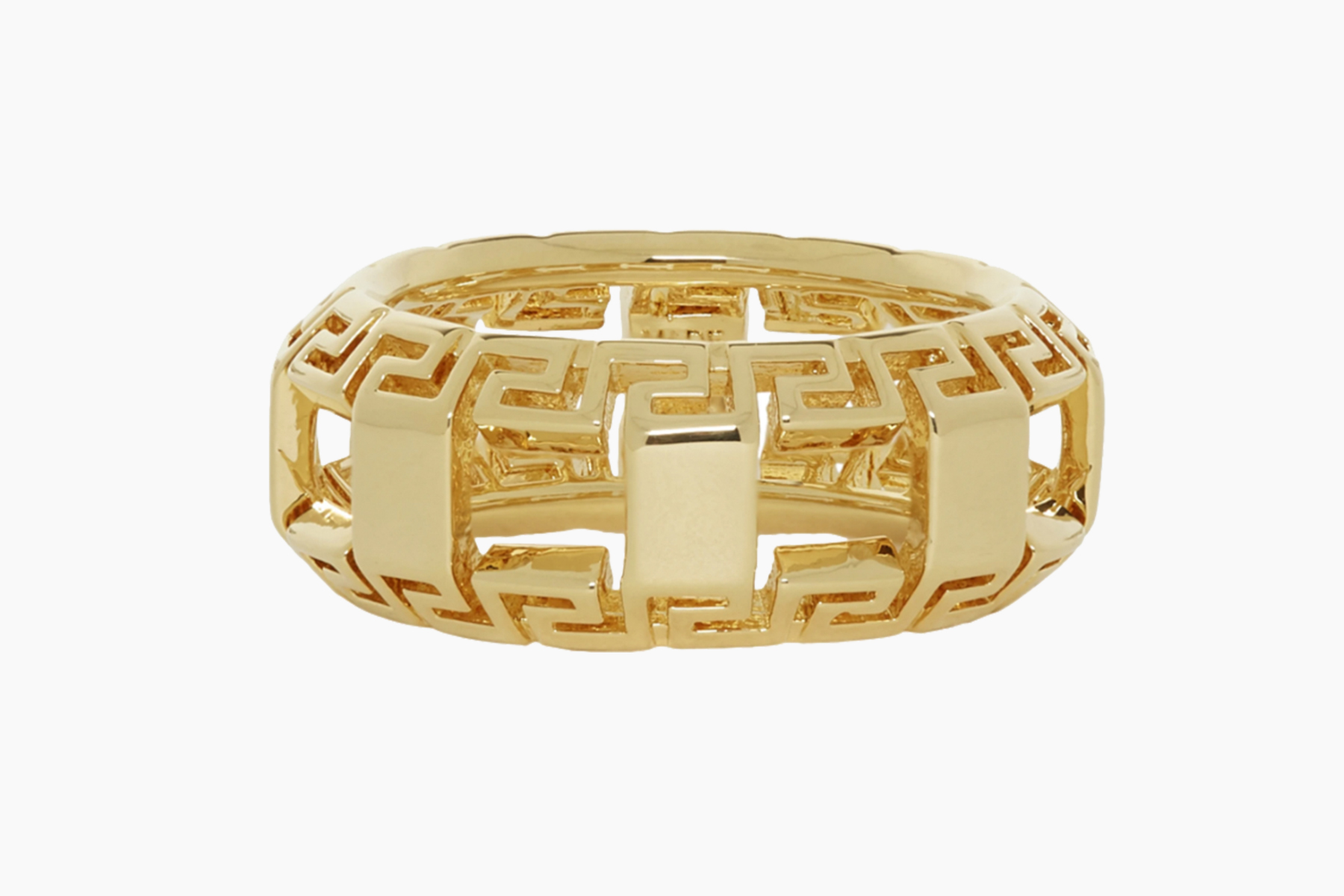 Versace Gold Greek Key Ring Release Price Date | Drops | Hypebeast
