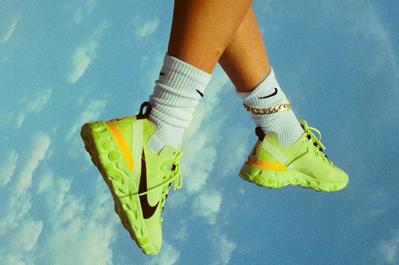 Fera Schmidt Nike Release Neon React Element 55 Bolivian Culture Bolivia WeAreCultivator Drop