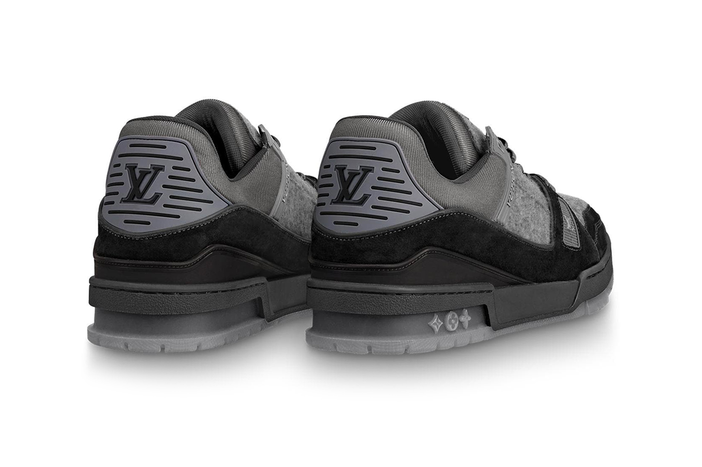 louis vuitton shoes black sneakers