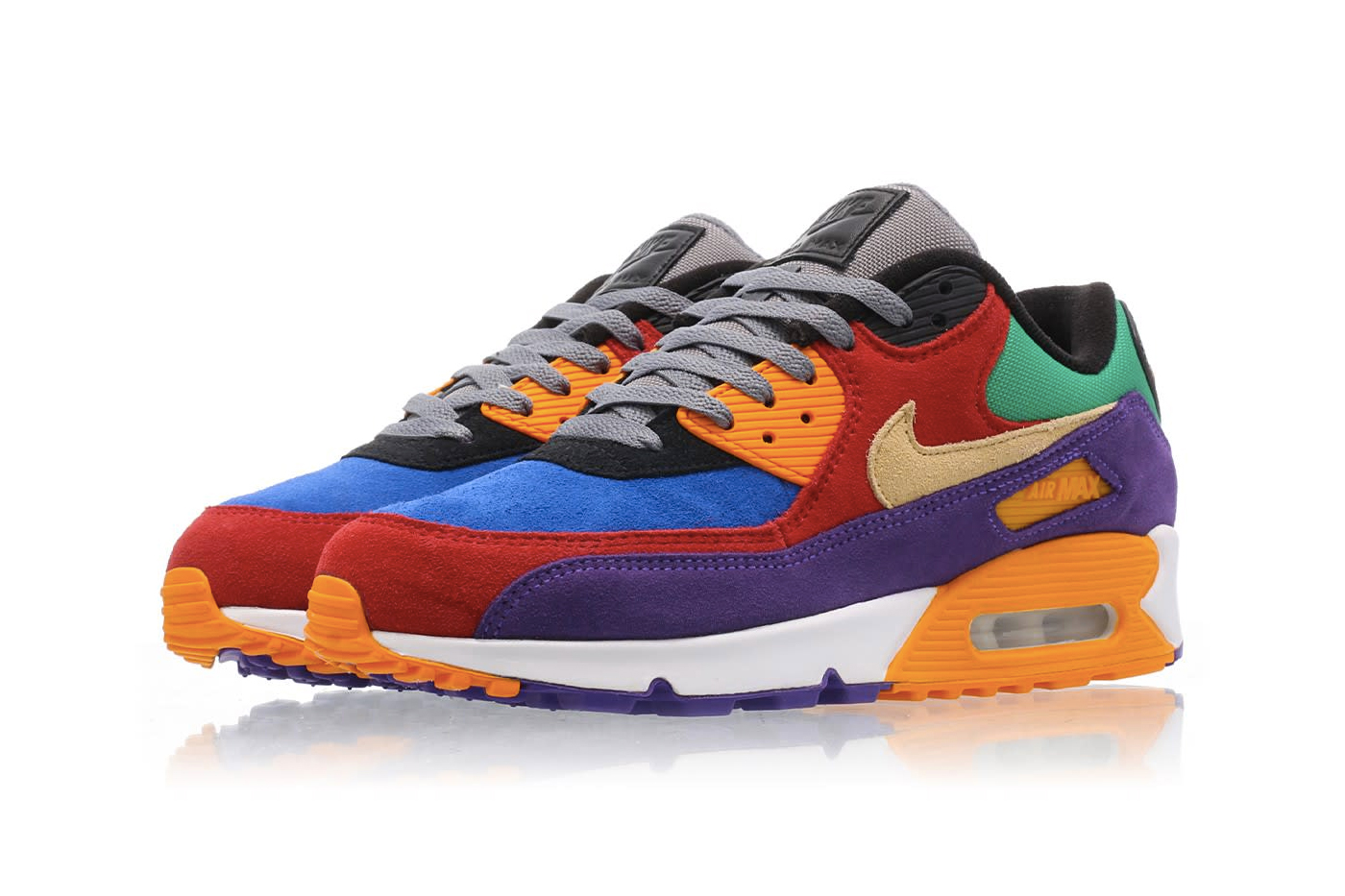 nike air max with colors