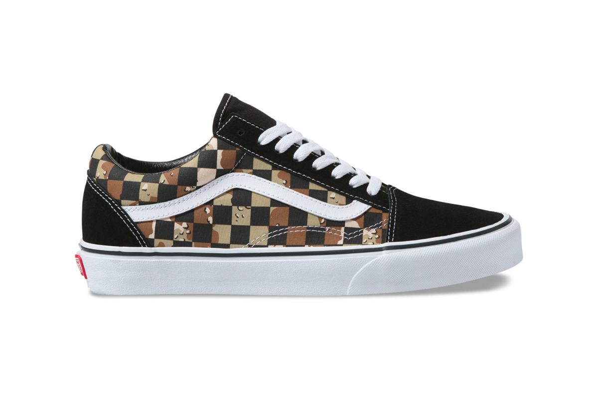 vans checkered laced