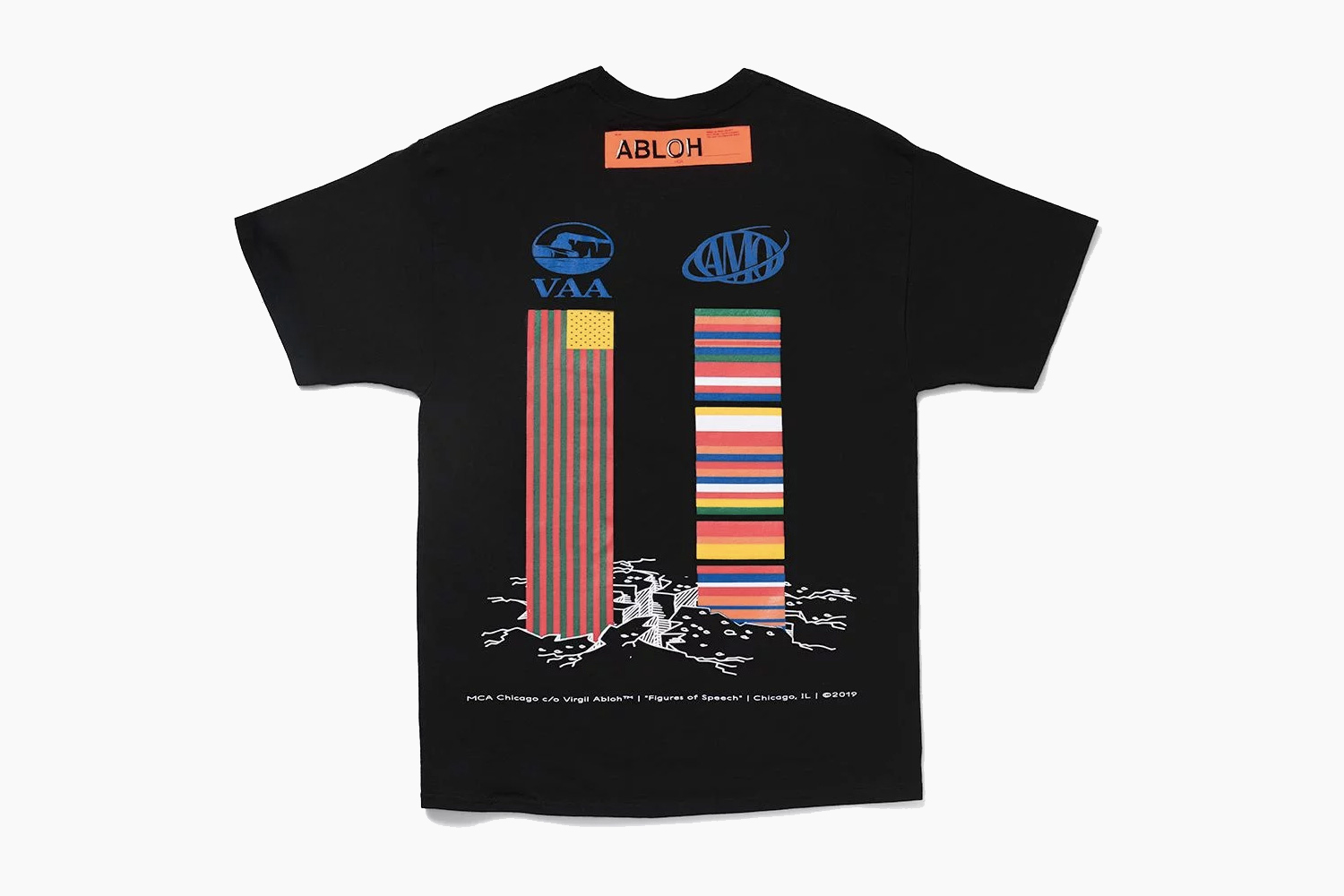 Virgil Abloh x MCA Chicago Tシャツ XL
