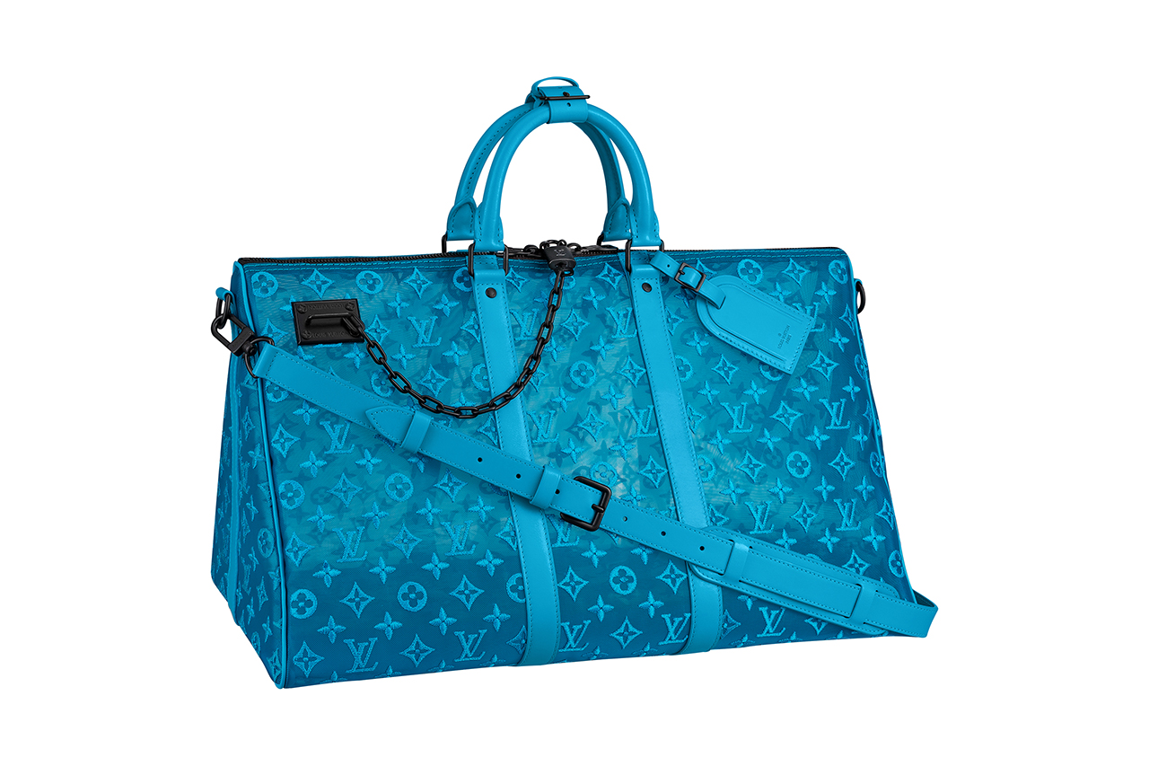 Louis Vuitton, Accessories, Louis Vuitton Blue Raffia Visor