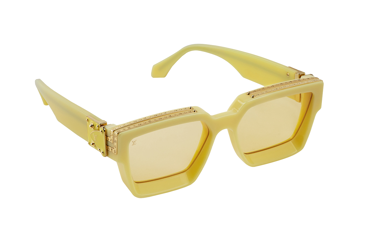 Louis Vuitton millionaires 1.1 white sunglasses Virgil Abloh spring
