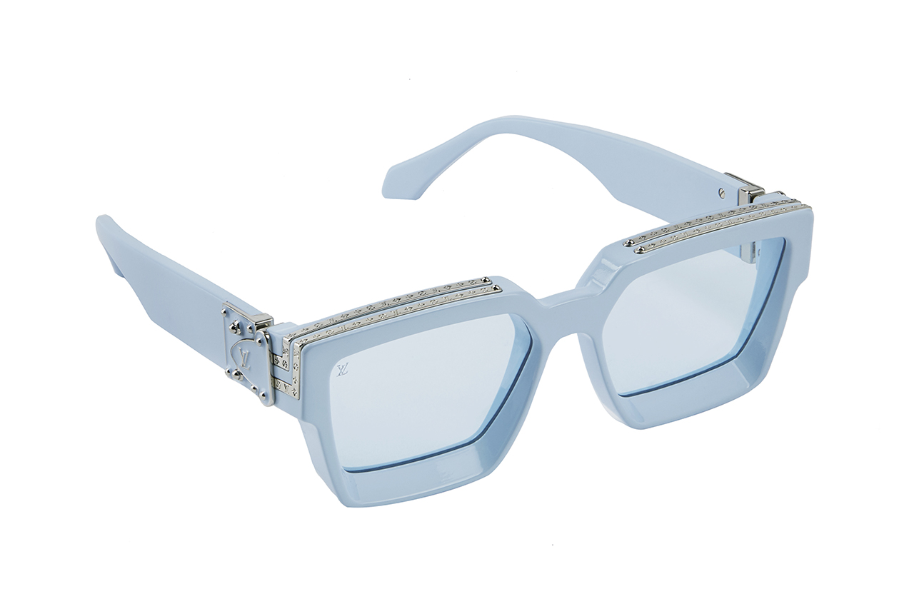 Louis Vuitton Louis Vuitton SS20 Baby Blue 1.1 Millionaire Sunglasses