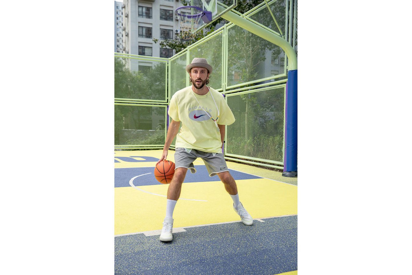 Stéphane Ashpool Pigalle Beijing Nike Basketball Court | Hypebeast