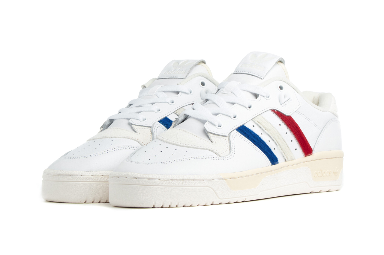 adidas Rivalry Low White Red Blue 