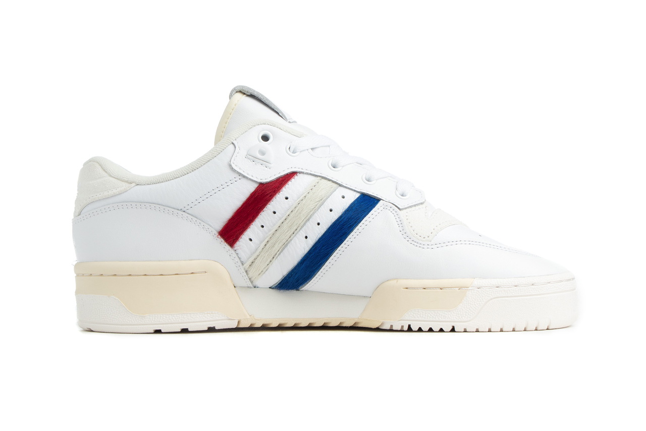 adidas rivalry low white red blue