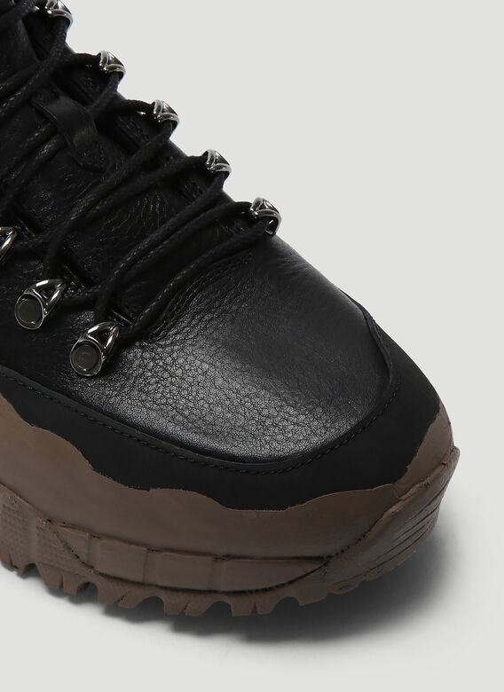 1017 ALYX 9SM X STUSSY ROA Black Hiking Boots | Drops | Hypebeast