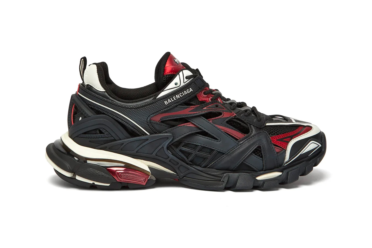 Men s Balenciaga Track Sneaker Size 13US 46EU Grey in