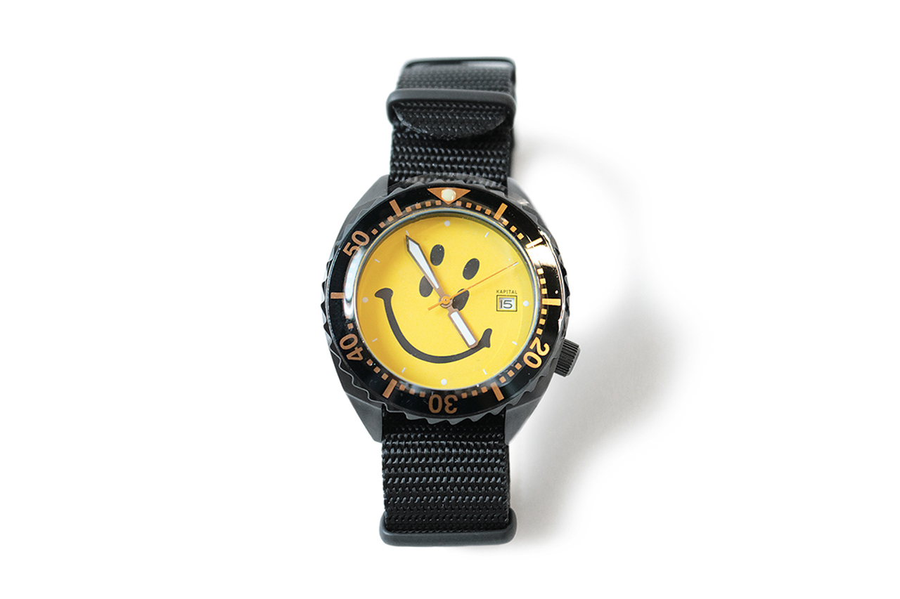 kapital キャピタル スマイリー ダイバーウォッチ - 時計腕時計(アナログ)