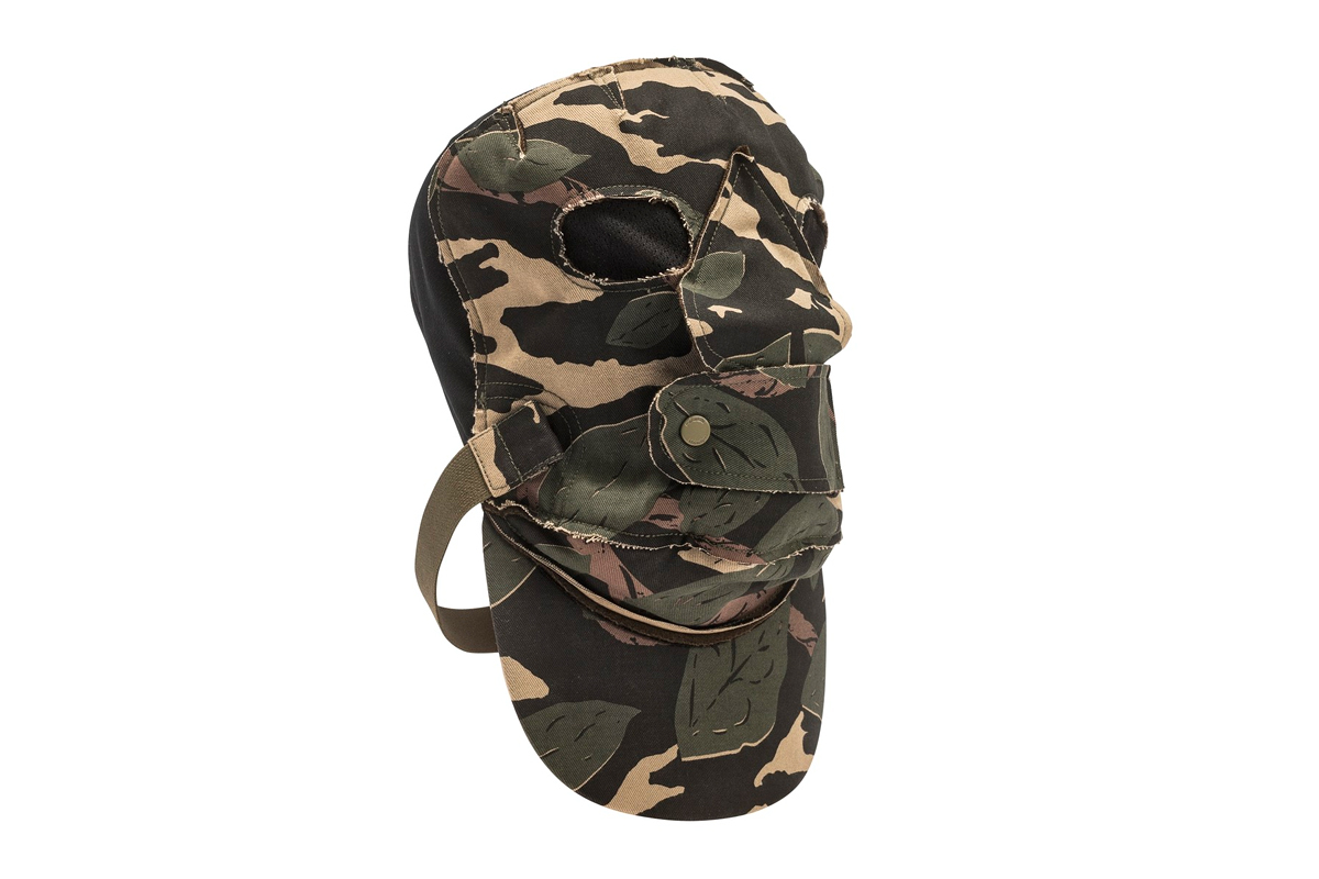 Maharishi Woodland Templar Cap/Mask Release HBX masks Army Cold weather surplus GI US extreme cold military mask camouflage Hardy Blechman