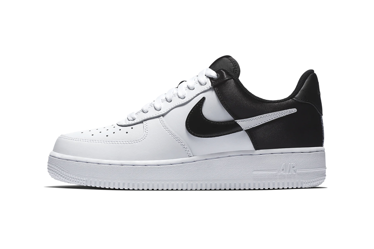all black and white air force 1