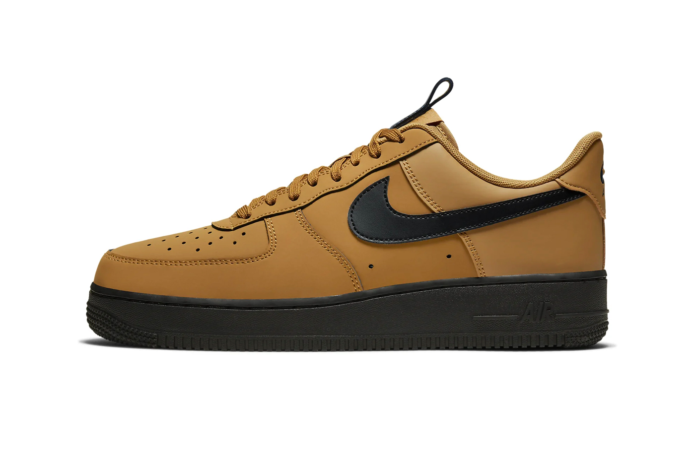 brown air force sneakers