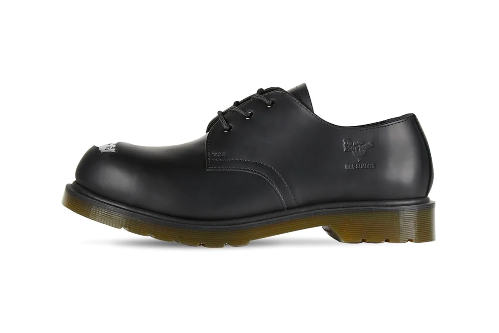Raf Simons x Dr. Martens Rough Cut-Out Steel Toe Shoe Release derby leather shoes footwear Raf Simons 