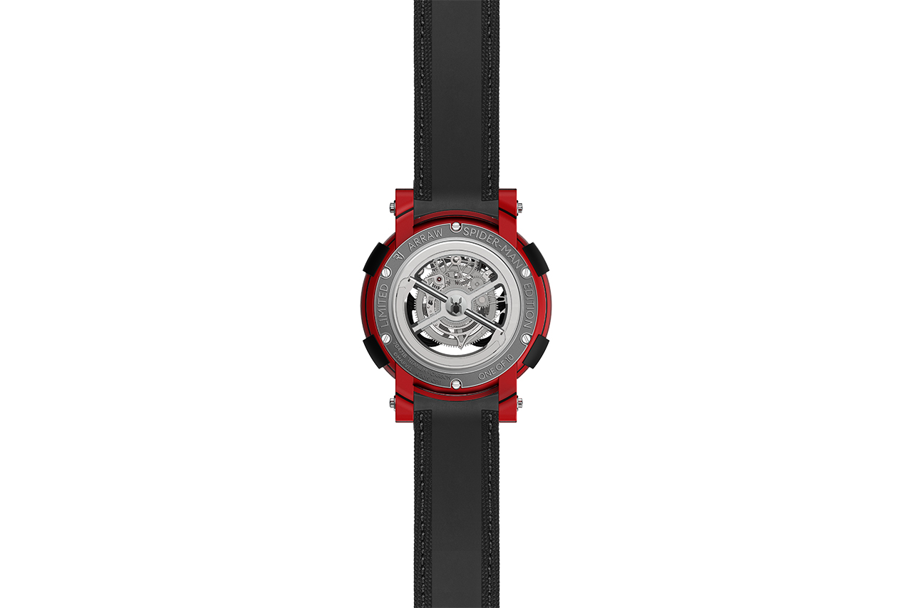 Romain Jerome Air Watch RJ.M.CH.003.01 | 46 mm, Red gold&Carbon Case, Gray  Dial - 12-24.com